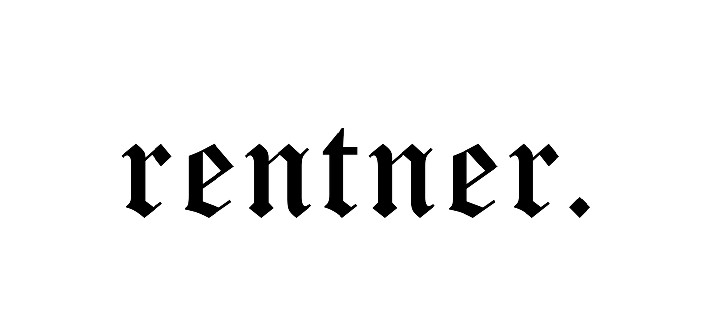 RENTNER STICKER