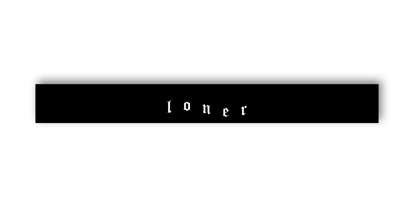 "LONER" SCHEIBENKEIL