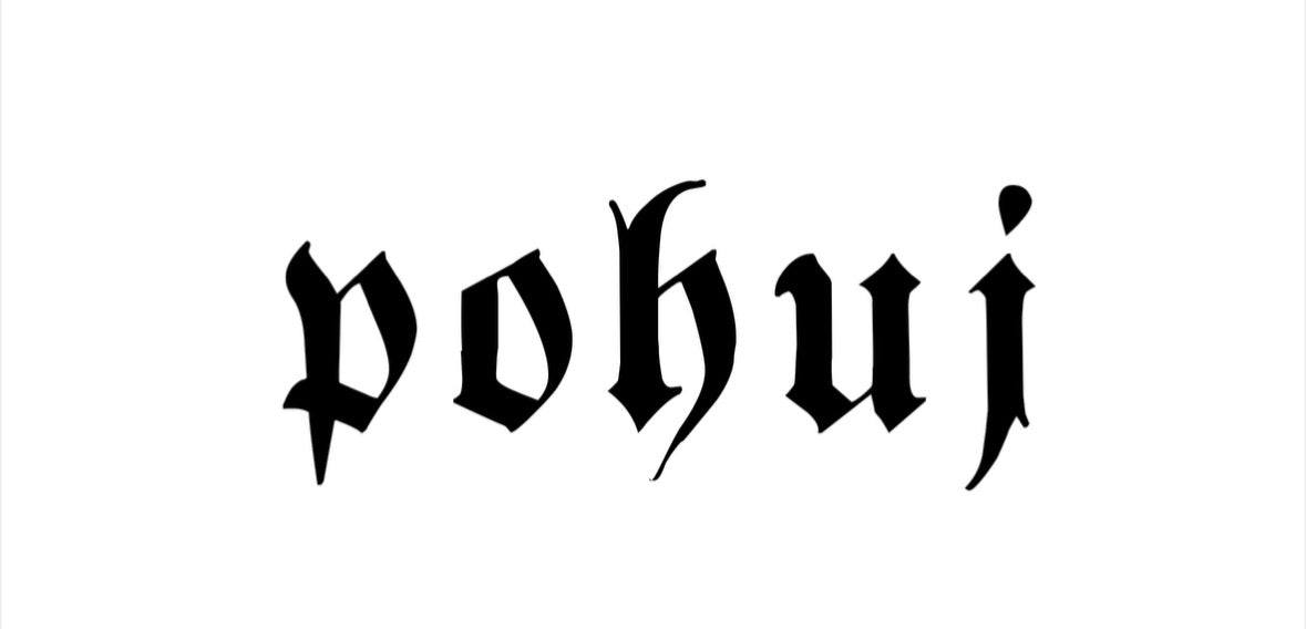 POHUJ STICKER