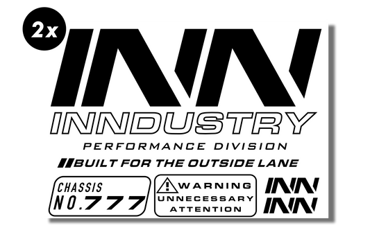 AUTO FOLIERUNGSSET "INN RACING V1"