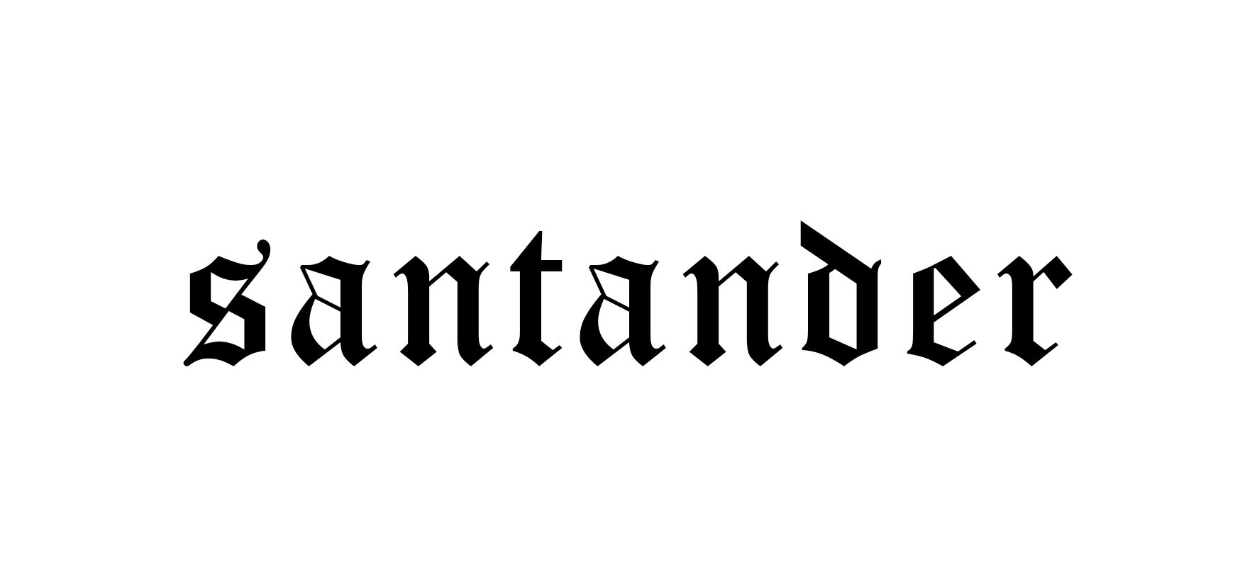 SANTANDER STICKER