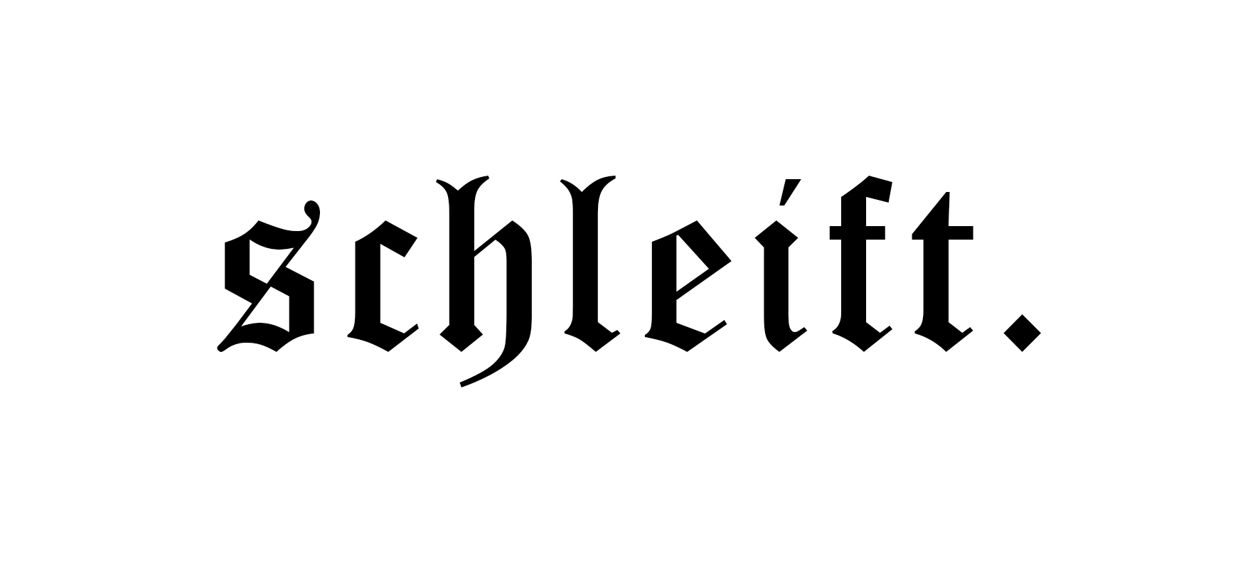 SCHLEIFT STICKER