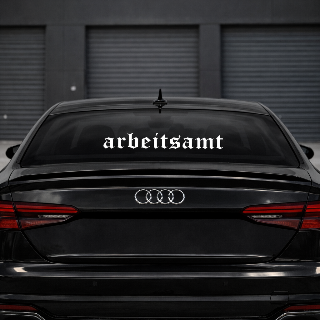 ARBEITSAMT STICKER