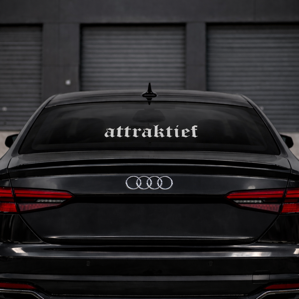 ATTRAKTIEF STICKER