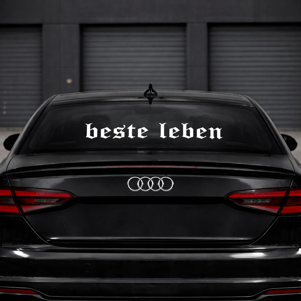 BESTE LEBEN STICKER