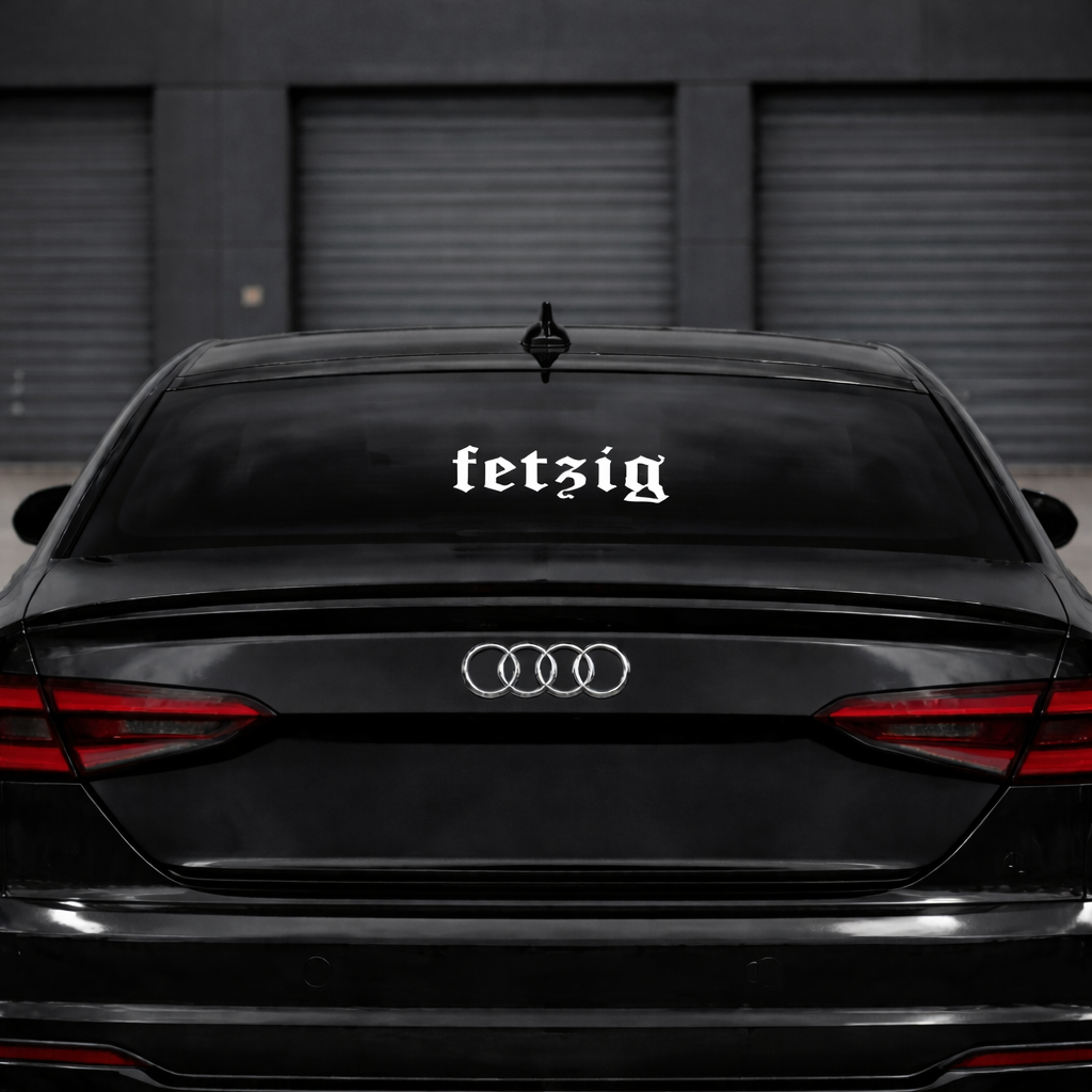FETZIG STICKER
