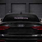 FLUCHTFAHRZEUG STICKER