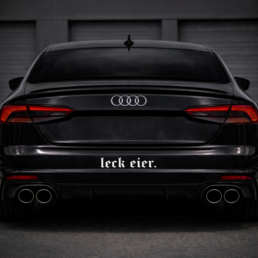 LECK EIER STICKER