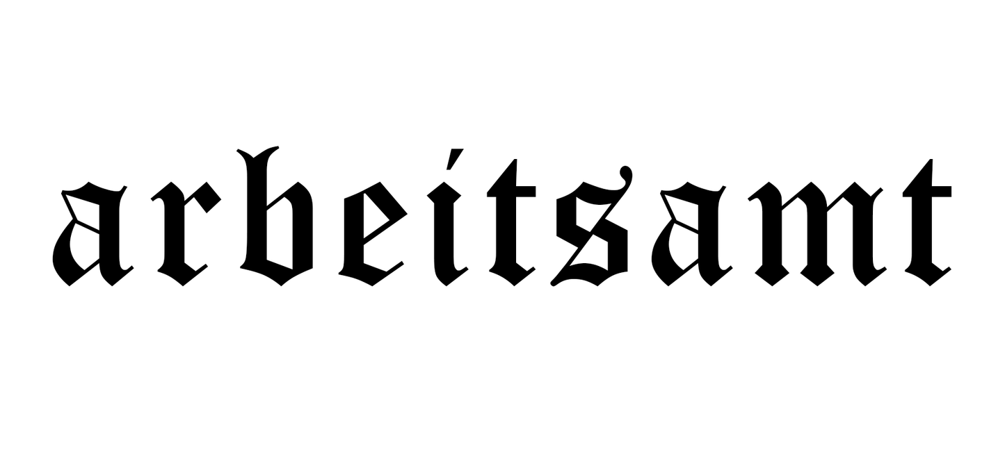 ARBEITSAMT STICKER