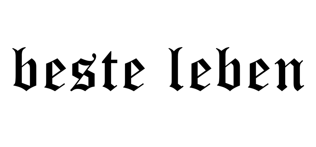 BESTE LEBEN STICKER