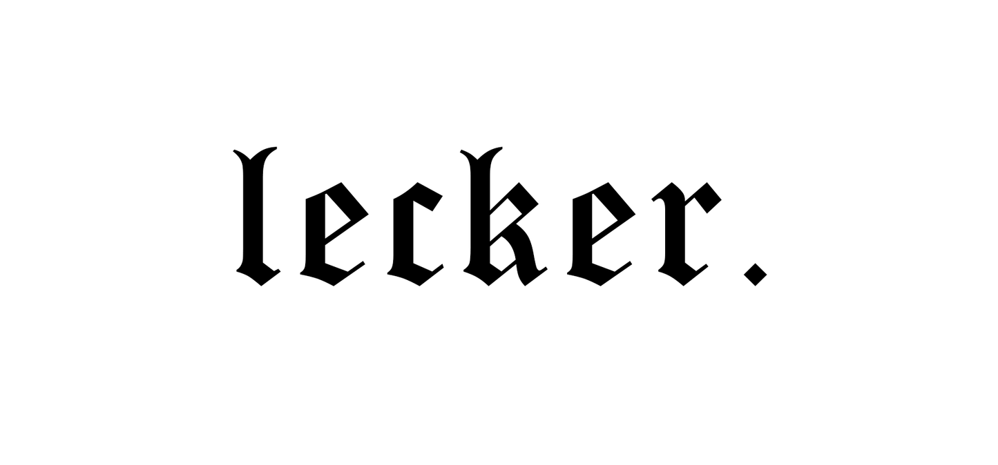 LECKER STICKER