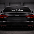 LOW & SLOW STICKER
