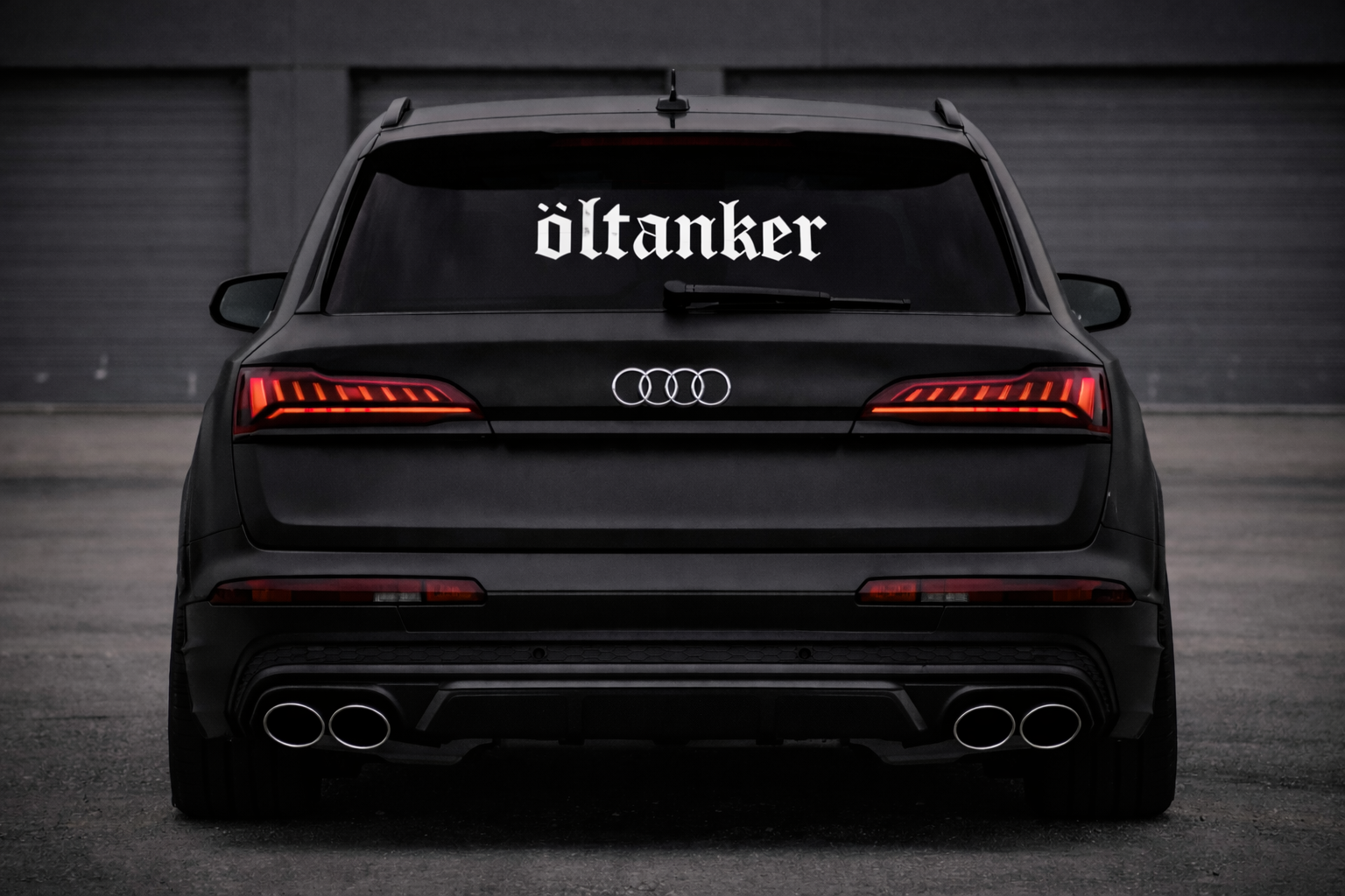 ÖLTANKER STICKER